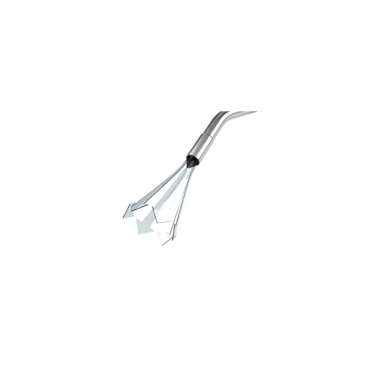 Ausblaspistole JWL SUPER Silent, Ø 8mm Rohr