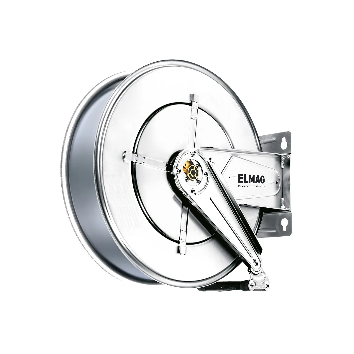 INDUSTRIE Schlauchaufroller Edelstahl „534/20“ – ohne Schlauch