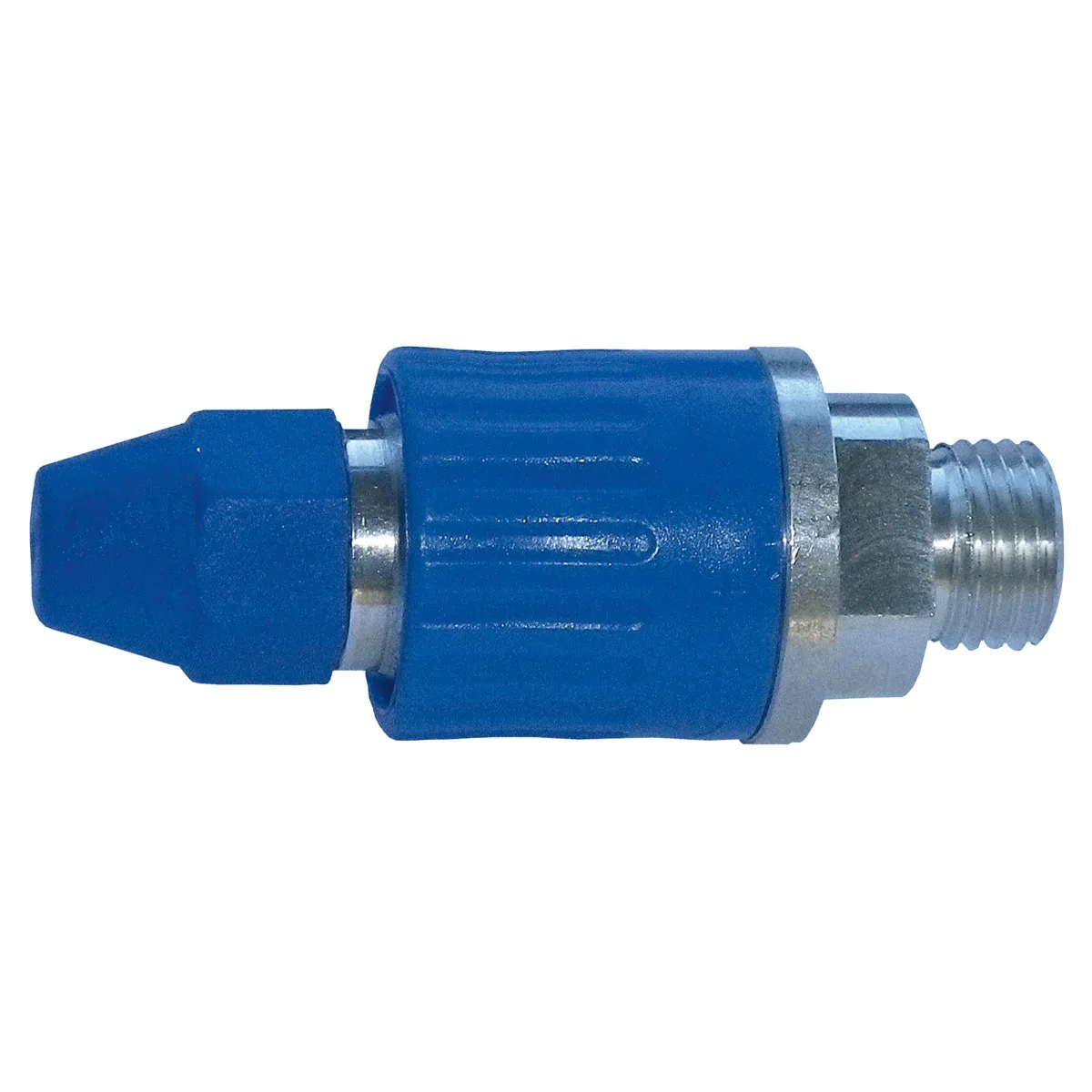 Regulierbare Luftspardüse, Alu, blau