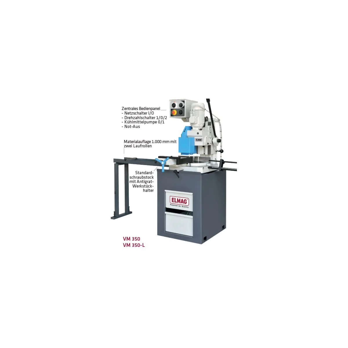 Metall-Kreissägemaschine VM 350-L