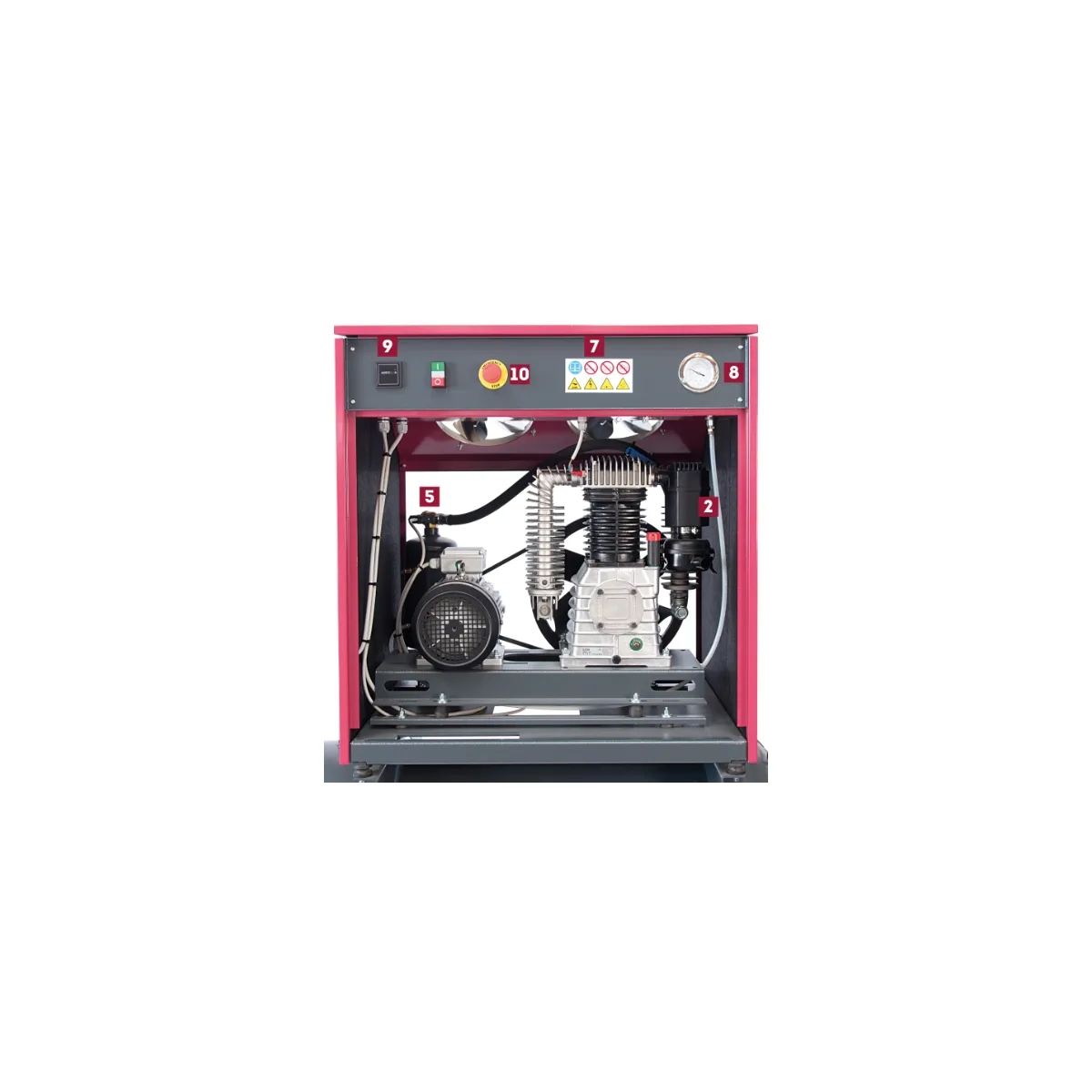 Kompressor PROFI-LINE „SILENT“ PL-HS 650/15/3 D
