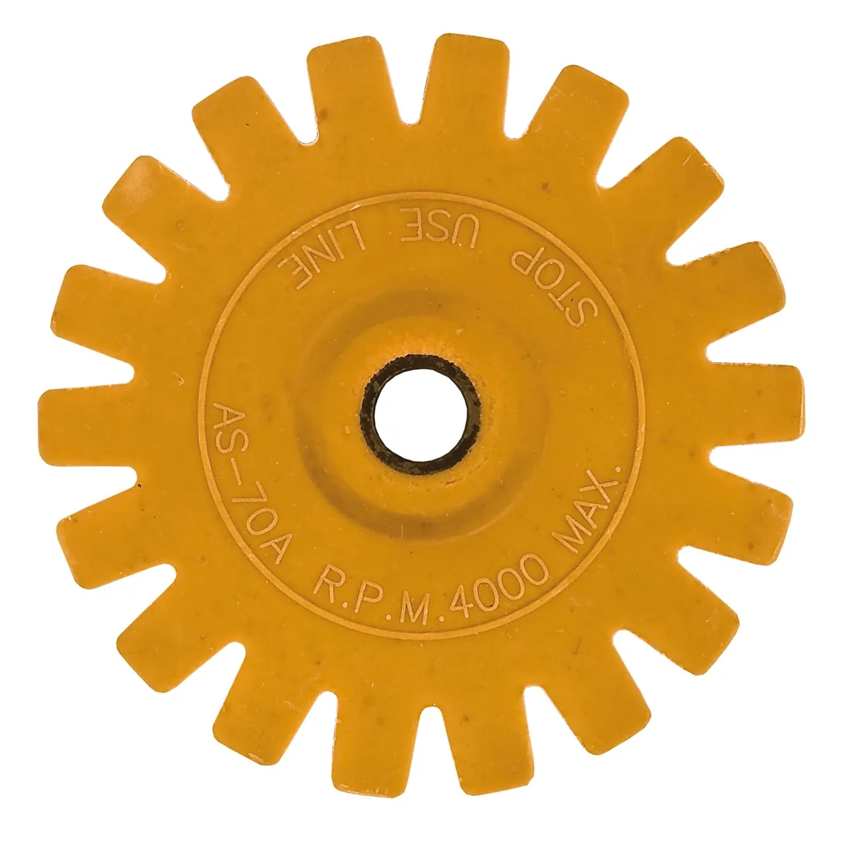 Gummiradierscheibe 16 mm