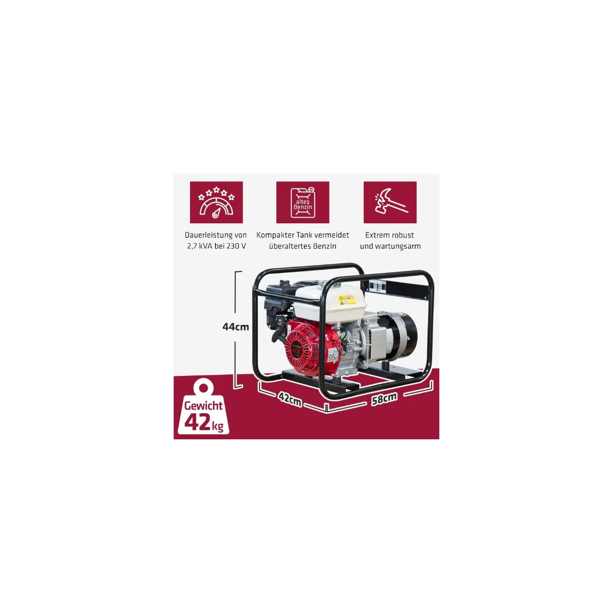 Stromerzeuger SEB 3300W