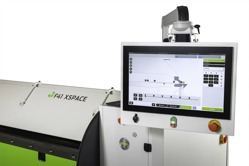 CNC-gesteuerte Schwenkbiegemaschine CIDAN F32
