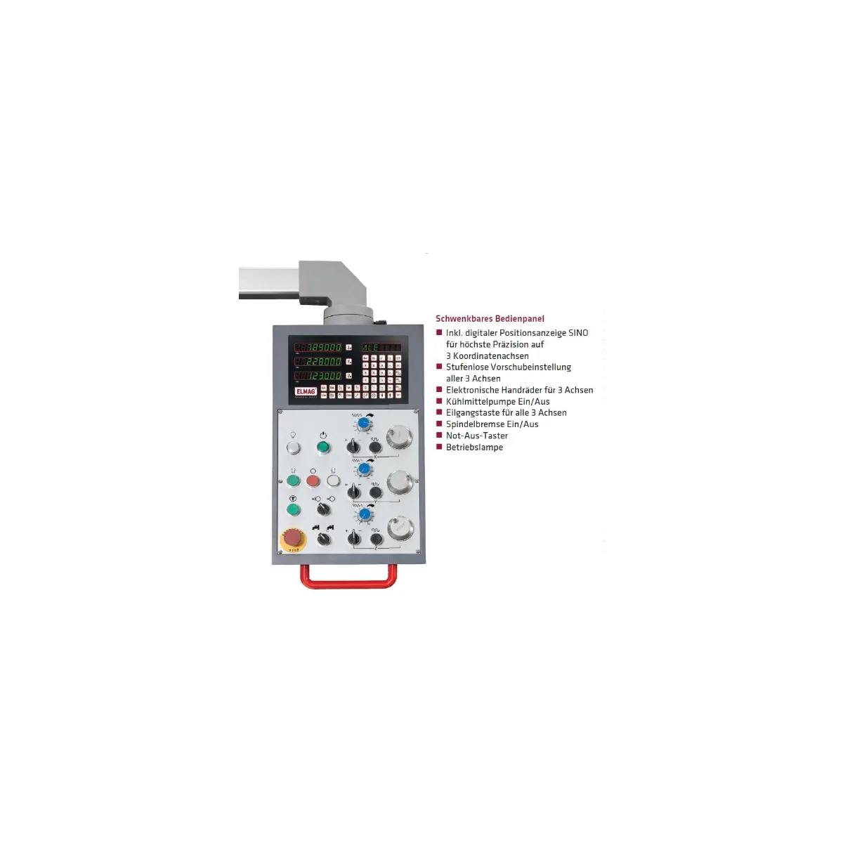 Universal Fräsmaschine UFM 1230 Servodrive