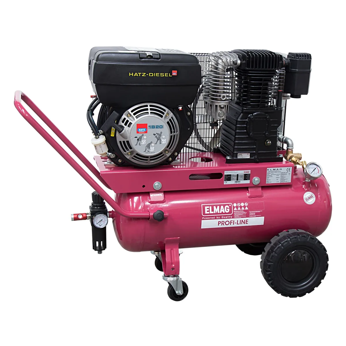 Motorkompressor PROFI-LINE DIESEL 600/10/100