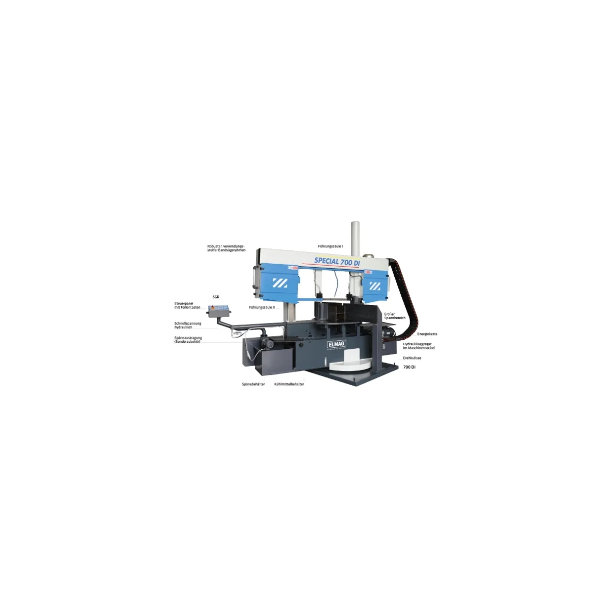 MACC Metall-Bandsägemaschine Modell SPECIAL 700 DI