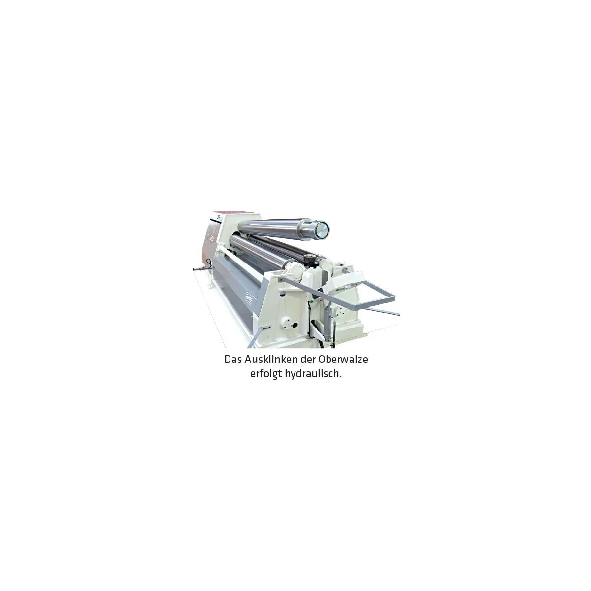 Hydraulische 3-Walzen Rundbiegemaschine AHK 2600×13,0mm