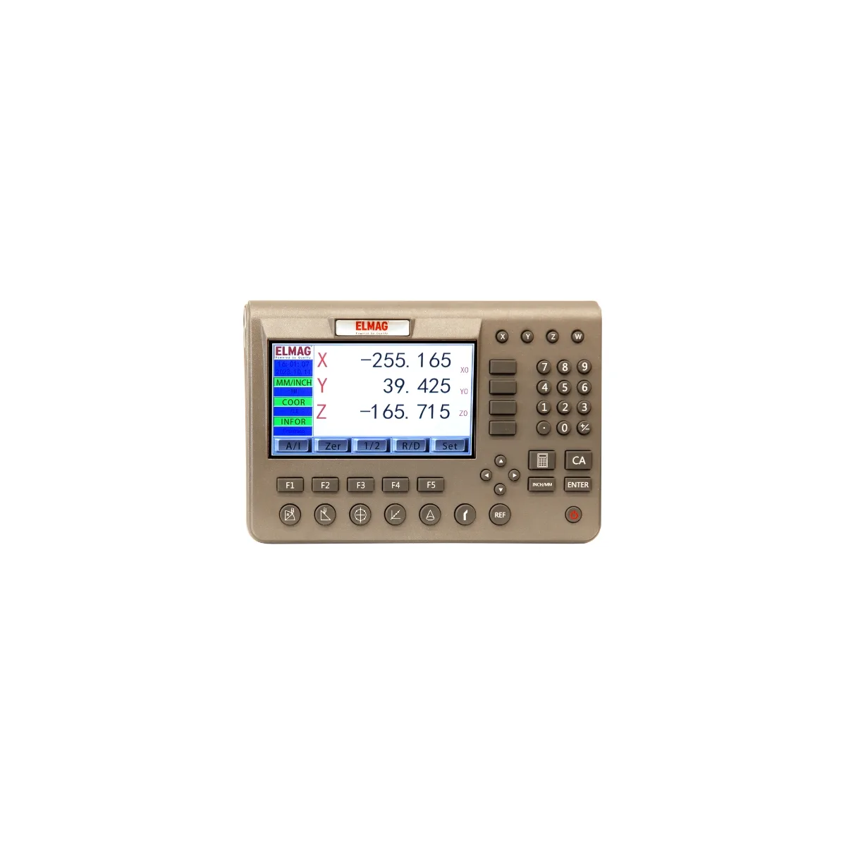 Getriebe Fräs- und Bohrmaschine MFB 45 GLH inkl. 3-Achs digitale Positionsanzeige