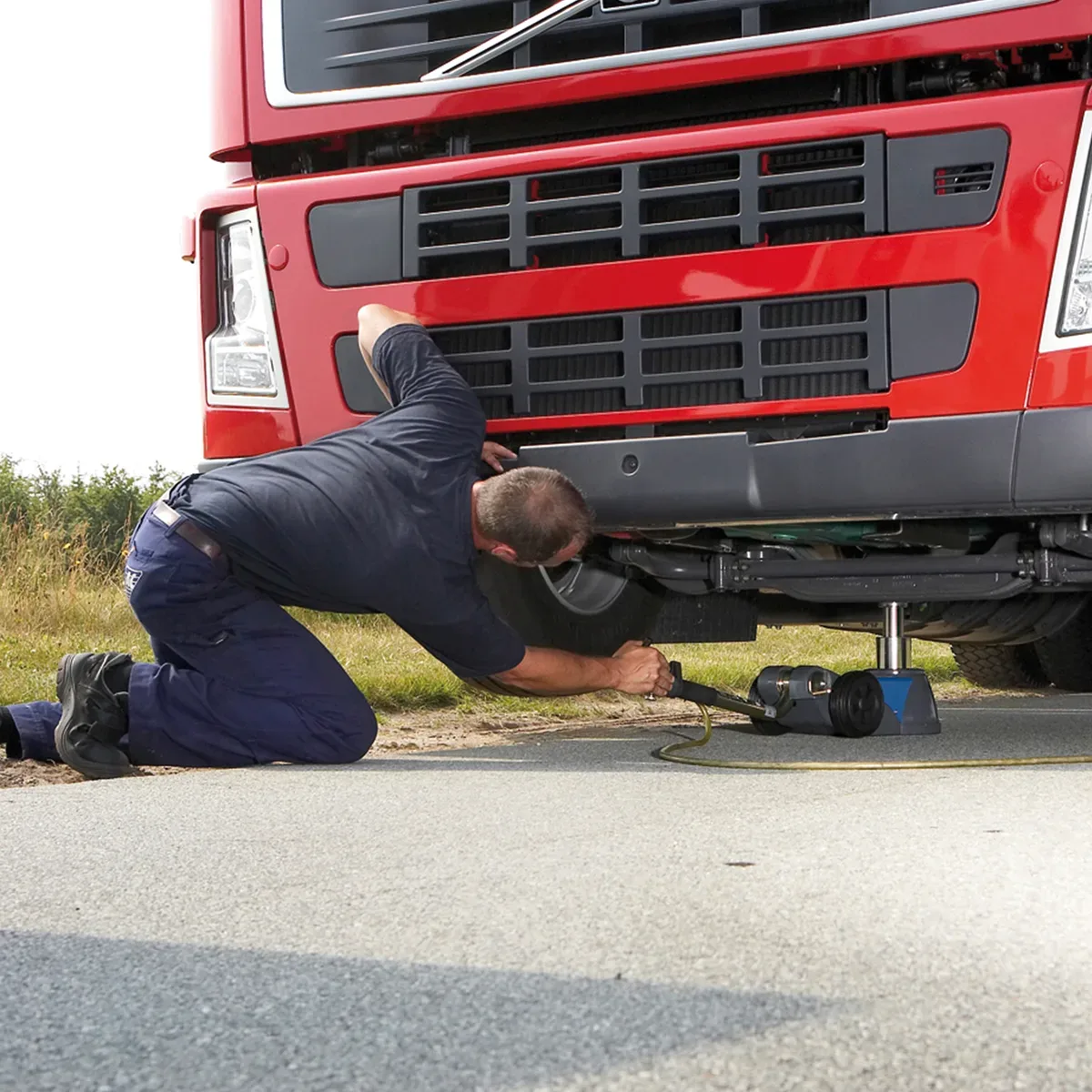 Tragbarer lufthydraulischer Wagenheber B25-2