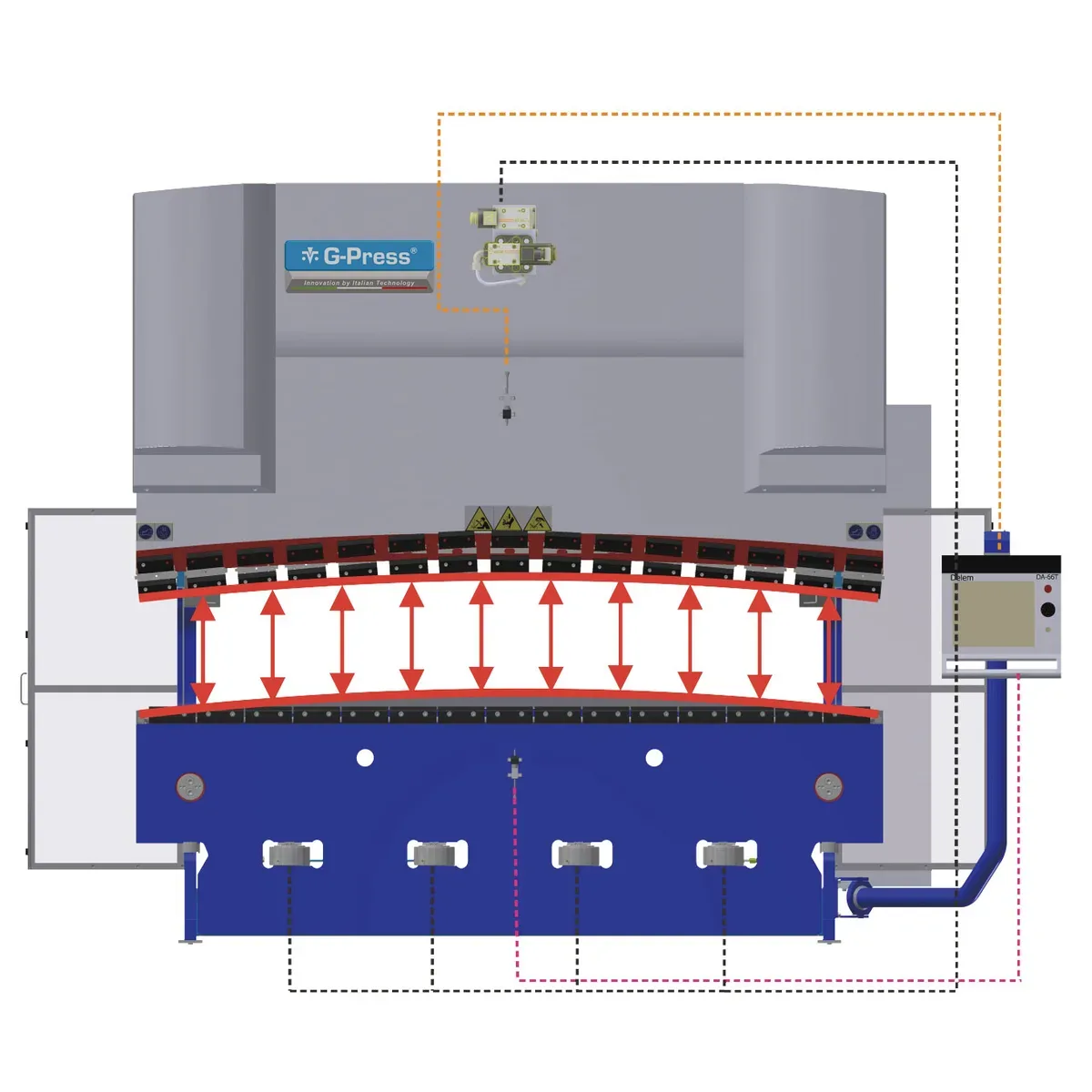 Abkantpresse G-PRESS GHT 25-1250