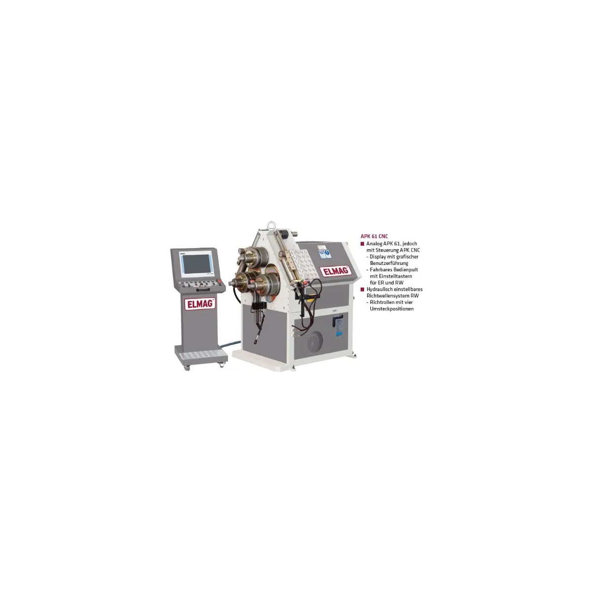 Hydraulische Ringbiegemaschine APK 61