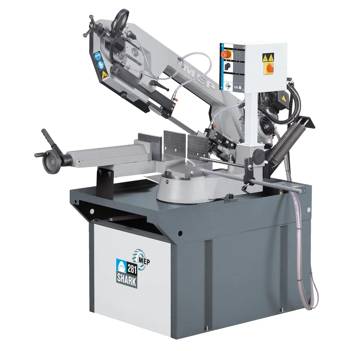 Schwenkrahmen-Metallbandsäge MEP SHARK 281 CCS