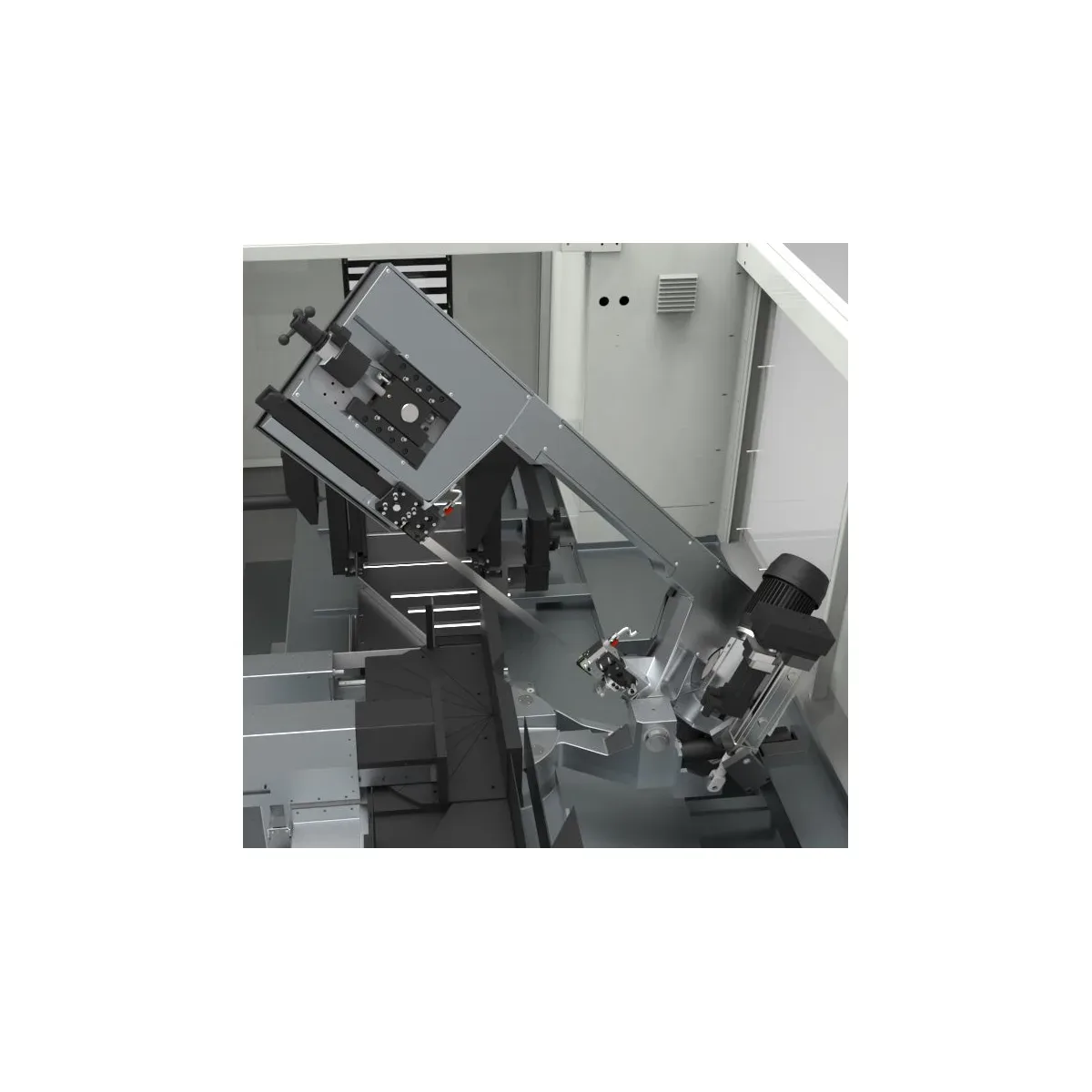 Vollautomatische Doppelgehrungs-Metallbandsäge SHARK 332 RC KONNECT